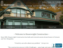 Tablet Screenshot of housewright.net